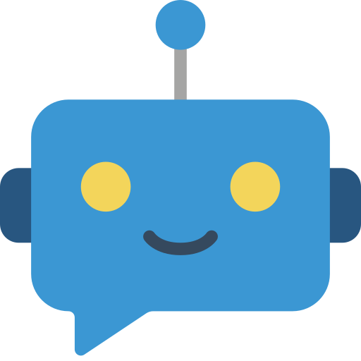 Telegram bot logo